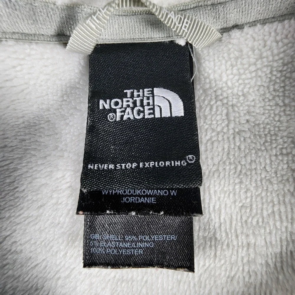 The North Face Agave Fleece Full-Zip Jacket Gray Women's Size‎ Medium